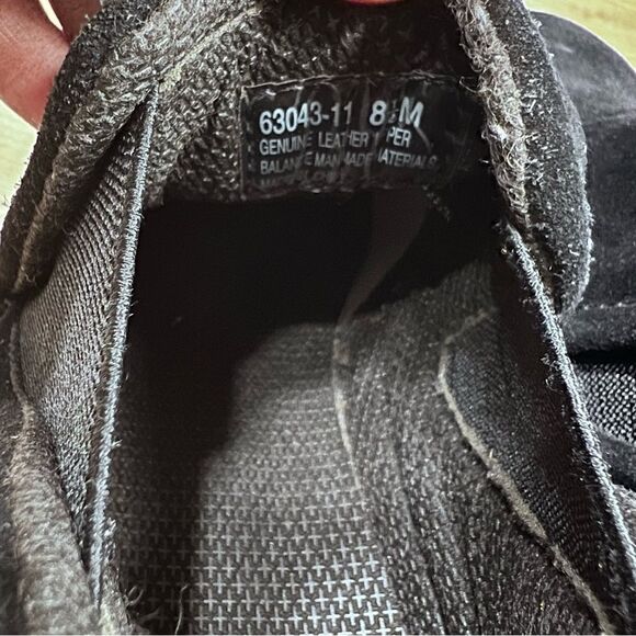 SAO Stacy Adams Men Shoe Oxford 8.5 Casual 63043 Suede Moc Toe Walking Black - Picture 8 of 8